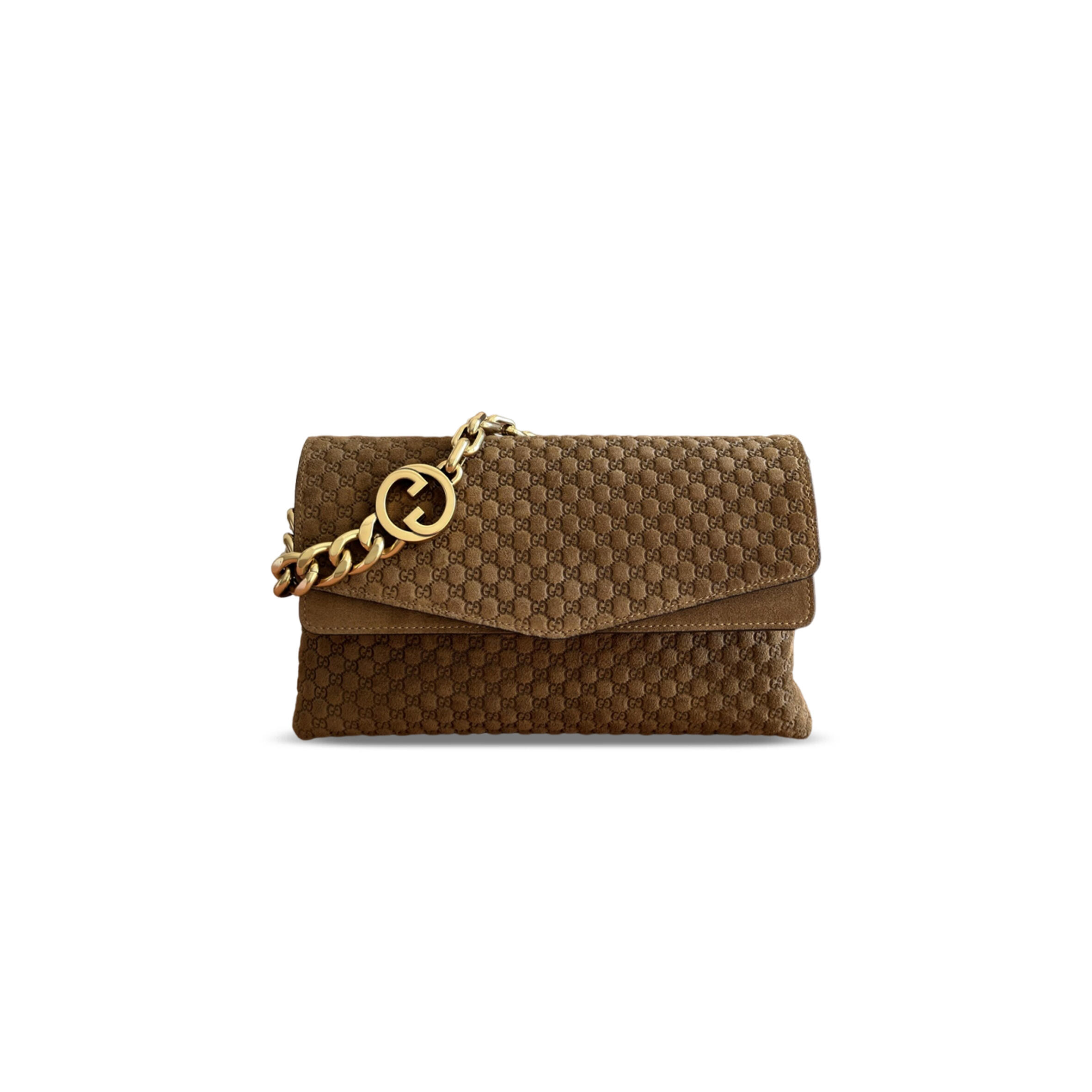 GUCCI MEDIUM SHOULDER BAG WITH CHAIN 857622 (28*16*7cm)